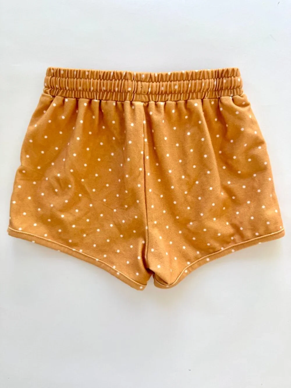 Sweet Honey Girls Mustard Polka Dot Shorts Sz 3T Drawstring GUC